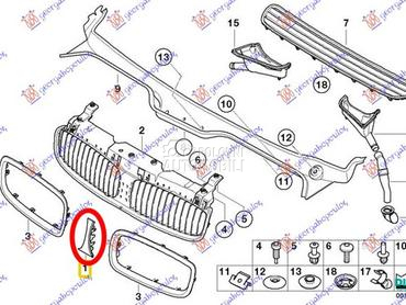 LAJSNA PVC MASKE -05 za BMW Serija 7 od 2002. do 2008. god.