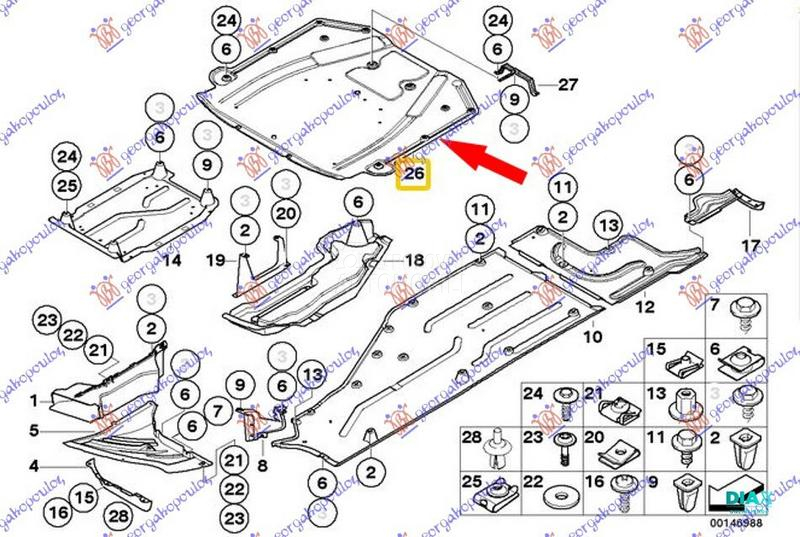 ZASTITA MOTORA ISPOD MENJACA P