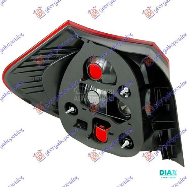 STOP LAMPA (CRVENA/ZATAMNJENA)