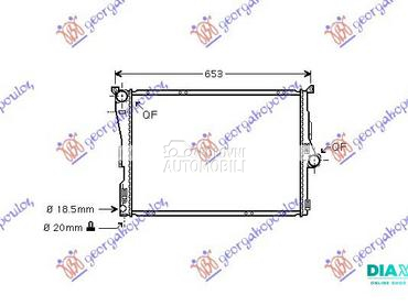 HLADNJAK MOTORA ZA SVE MODELE za BMW Serija 1 od 2007. do 2013. god.