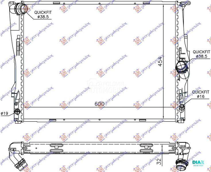 HLADNJAK MOTORA ZA SVE MODELE
