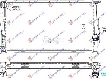 HLADNJAK MOTORA 3.0 (135i) BEN za BMW Serija 1 od 2007. do 2013. god.