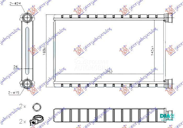 GREJAC KABINE (143x250x26) (TI