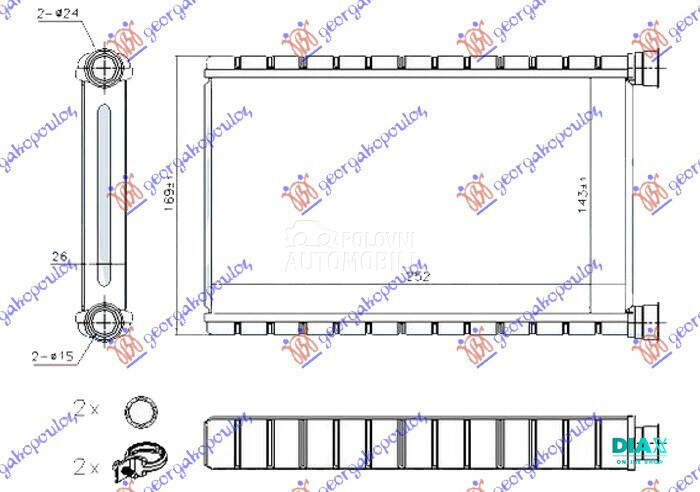 GREJAC KABINE (143x250x26) (TI