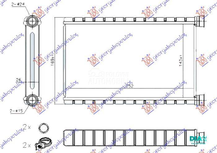 GREJAC KABINE (143x250x26) (TI