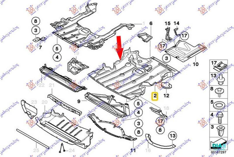 ZASTITA MOTORA PREDNJA (SREDNJ