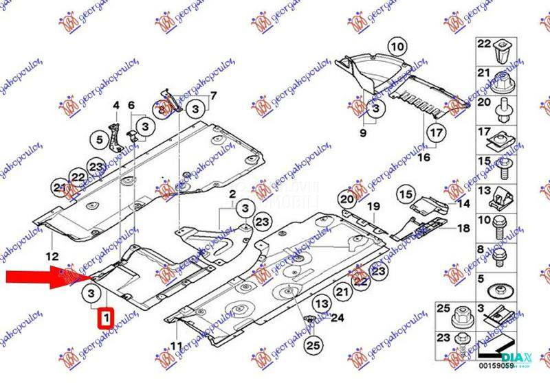 ZASTITA MOTORA PREDNJA (ZADNJI