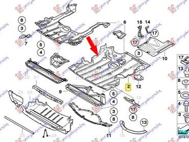 ZASTITA MOTORA DIZEL za BMW Serija 3 od 2008. do 2012. god.
