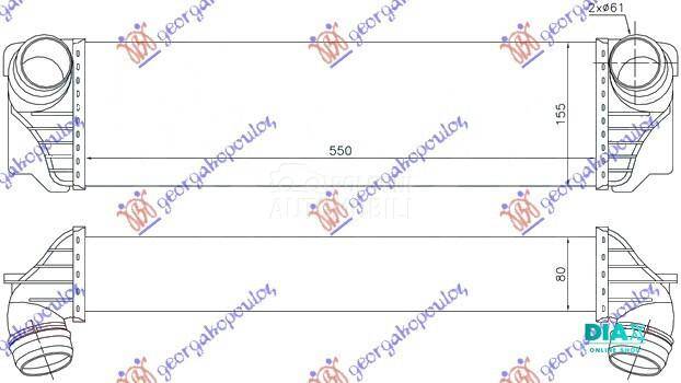 HLADNJAK INTERKULERA 2.0 (316D
