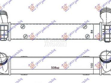 HLADNJAK INTERKULERA 2.0 (316D za BMW Serija 3 od 2011. do 2013. god.