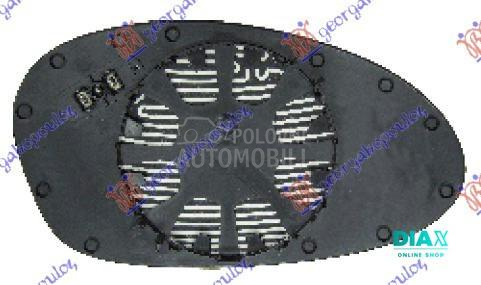 STAKLO RETROVIZORA SA GREJACEM