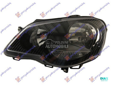 FAR GTI CRNI (TYC) za Volkswagen Polo od 2005. do 2009. god.