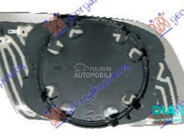 STAKLO RETROVIZORA SA GREJACEM za Škoda Octavia od 2004. do 2008. god.