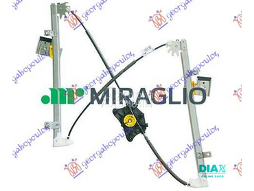 PODIZAC PREDNJEG PROZORA ELEKT za Volkswagen Passat od 2005. do 2011. god.