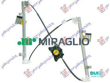 PODIZAC PREDNJEG PROZORA ELEKT za Volkswagen Passat od 2005. do 2011. god.