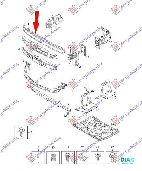 SINA PREDNJEG BRANIKA ALUMINIJ