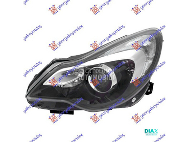 FAR ELEKTRICNI AFS CRNI 2011- za Opel Corsa D od 2006. do 2015. god.