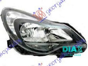 FAR ELEKTRICNI CRNI 2011- (VAL za Opel Corsa D od 2006. do 2015. god.