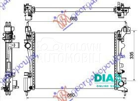 HLADNJAK MOTORA BENZIN (54x37.