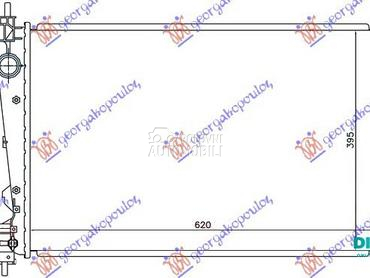 HLADNJAK MOTORA 1.4i 16V TURBO za Opel Corsa D od 2006. do 2015. god.