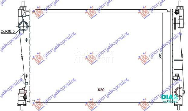 HLADNJAK MOTORA 1.4i 16V TURBO