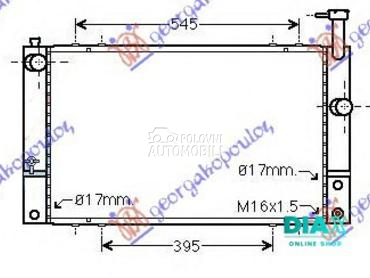 HLADNJAK MOTORA 1.5 HIBRID (60 za Toyota Prius od 2004. do 2009. god.