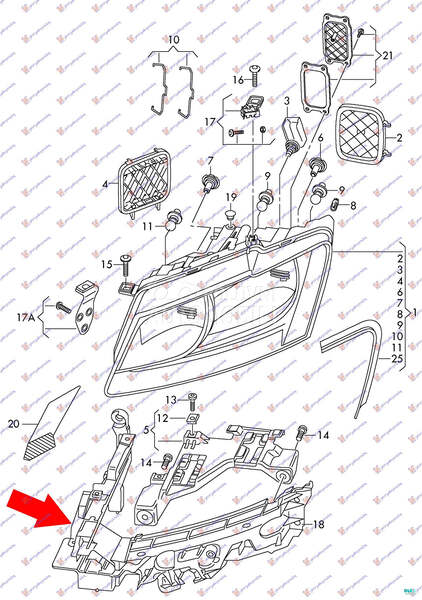 NOSAC FARA SPOLJASNJI DONJI PL