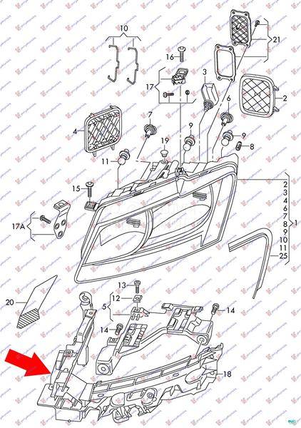 NOSAC FARA SPOLJASNJI DONJI PL