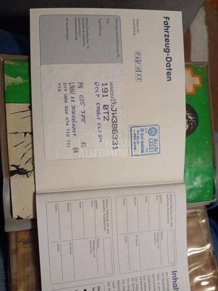 Volkswagen Golf 2 1.6 BUKVALNO NOV