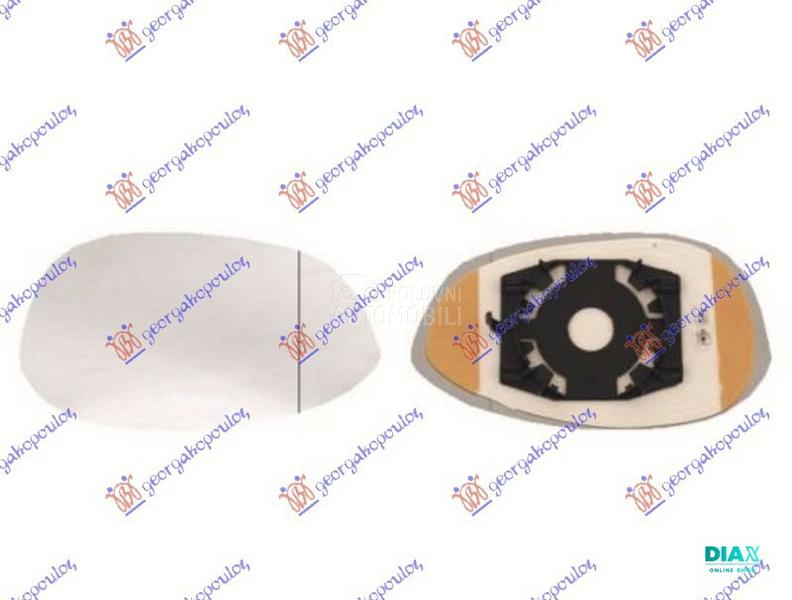 STAKLO RETROVIZORA SA GREJACEM