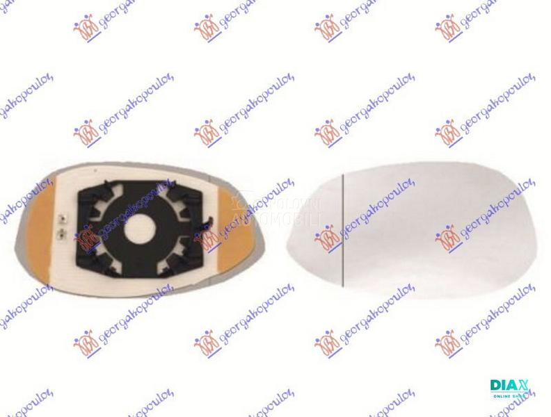 STAKLO RETROVIZORA SA GREJACEM