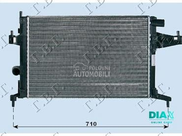 HLADNJAK MOTORA 1.4/1.8 (MAN) za Opel Combo od 2000. do 2012. god.