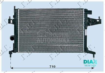 HLADNJAK MOTORA 1.4/1.8 (MAN)