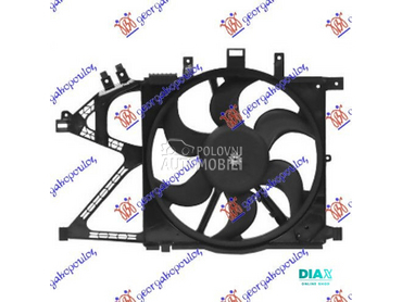 VENTILATOR KOMPLET (390mm) (3 za Opel Corsa C od 2000. do 2006. god.