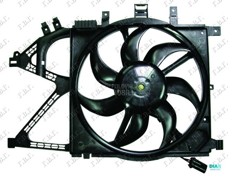 VENTILATOR KOMPLET (390mm) (4