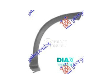 RUB PLASTICNI ZADNJEG BLATOBRA za Opel Corsa C od 2000. do 2006. god.