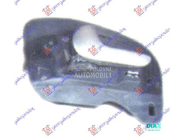 KVAKA PREDNJIH VRATA UNUTRASNJ za Opel Corsa C od 2000. do 2006. god.