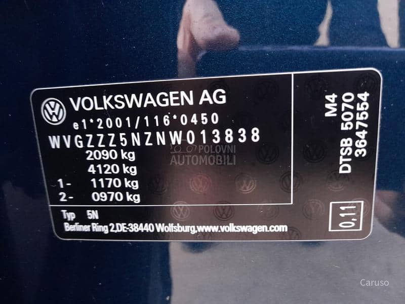 Volkswagen Tiguan 2.0 TDI DSG