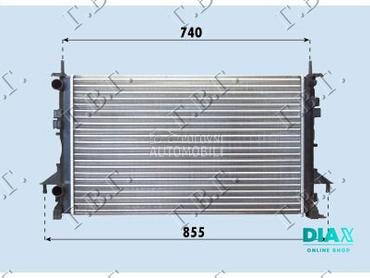 HLADNJAK MOTORA ZA SVE MODELE za Renault Espace od 2003. do 2012. god.