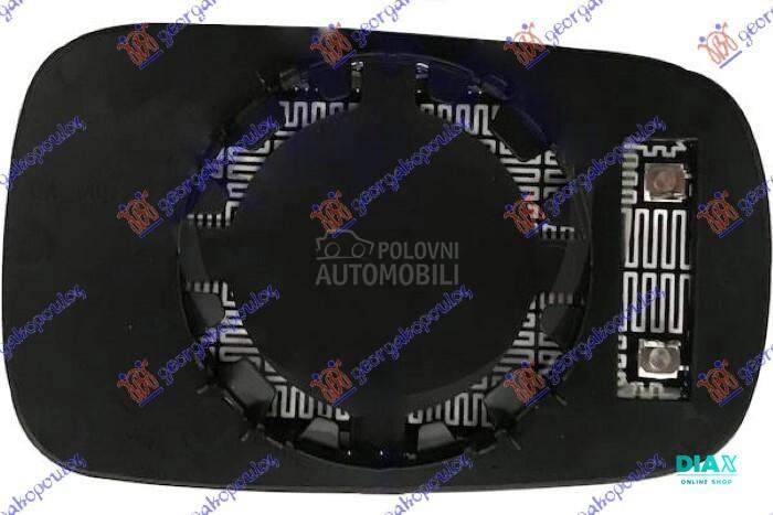 STAKLO RETROVIZORA SA GREJACEM