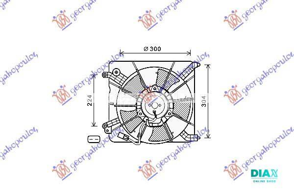 VENTILATOR KOMPLET (BENZIN)