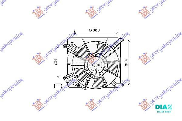 VENTILATOR KOMPLET (BENZIN)