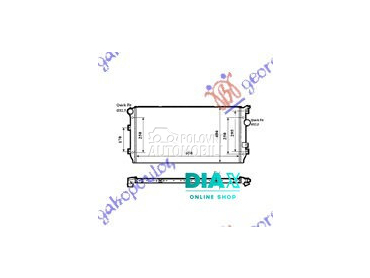 HLADNJAK MOTORA 1.4TSI/1.8TFSI za Volkswagen Tiguan od 2007. do 2011. god.