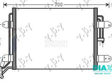 HLADNJAK KLIME 1.4 Tsi/2.0 TFS za Volkswagen Tiguan od 2011. do 2016. god.