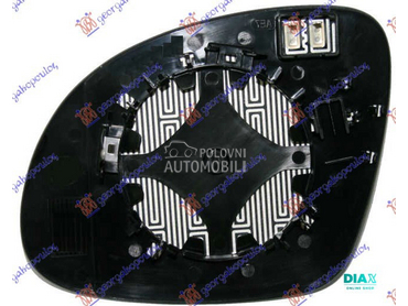 STAKLO RETROVIZORA SA GREJACEM za Seat Alhambra od 2010. do 2025. god.