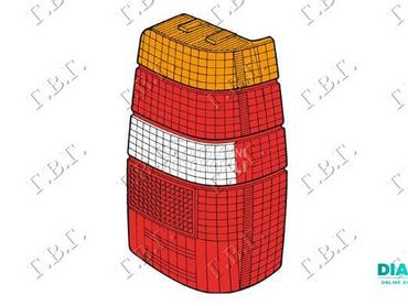 STAKLO STOP LAMPE za Fiat Fiorino od 1997. do 1999. god.