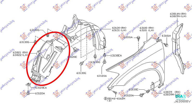 POTKRILO (PREDNJI DEO) PLASTIC