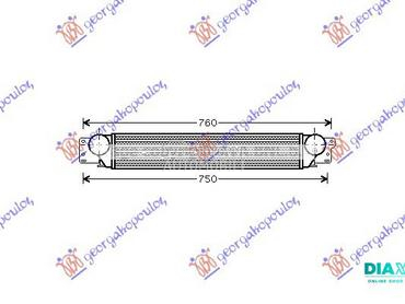 HLADNJAK INTERKULERA 2.0 CDTi za Opel Antara od 2006. do 2015. god.