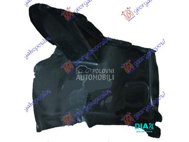 POTKRILO (PREDNJI DEO) PLASTIC za Volkswagen Golf 5 od 2007. do 2009. god.