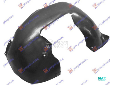 POTKRILO (ZADNJI DEO) PLASTICN za Volkswagen Golf 5 od 2004. do 2008. god.